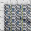 oneOone Cotton Flex Fabric Stripe & Chevron Ikat Fabric Prints By Yard 40 Inch