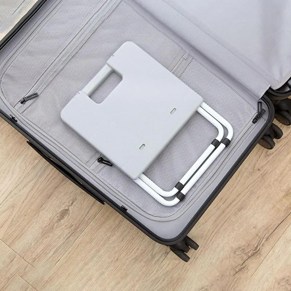 Portable Camping Chair Foldable Collapsible Footstool Compact Seat Mini Lightweight Stool for Travel Beach Lawn Picnic Outdoor