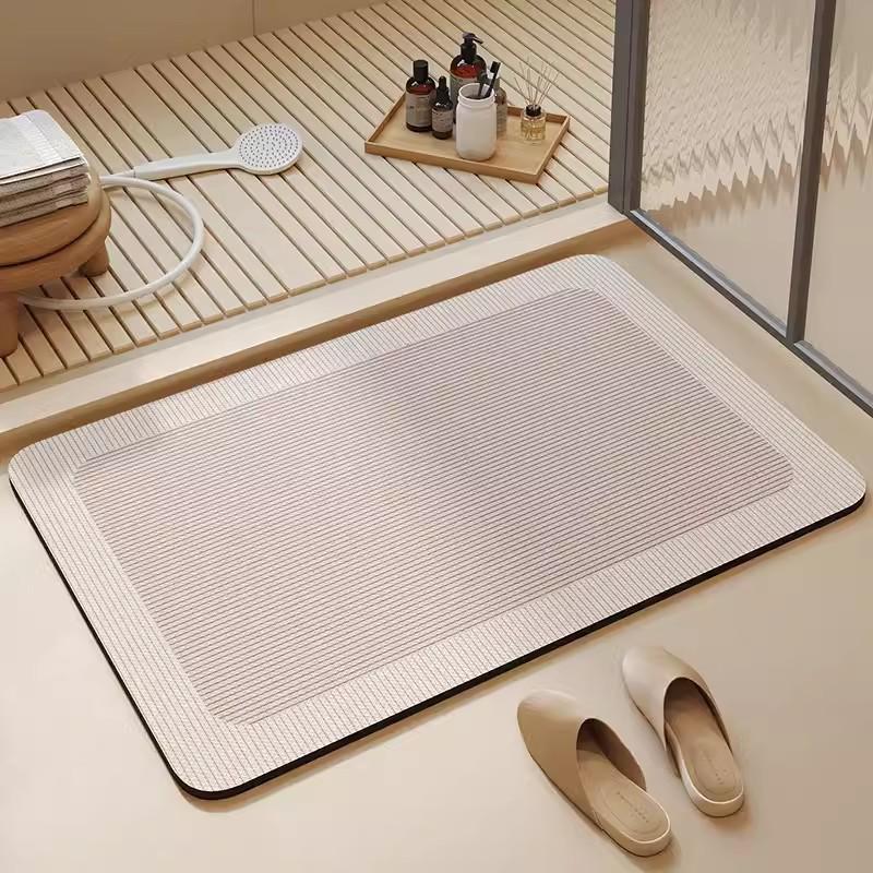 Diatomaceous Earth Quick-drying Anti-slip Water Absorbent Bathroom Door Mat