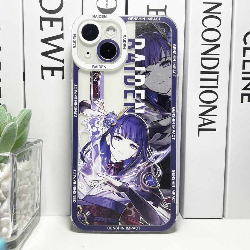 Phone Case for Infinix Note 40 Hot 40i Smart 8 7 6 Plus Tecno Spark 20 GO 2024 2022 20C Pova 2 3 4 6 Pro Soft TPU Genshin Impact