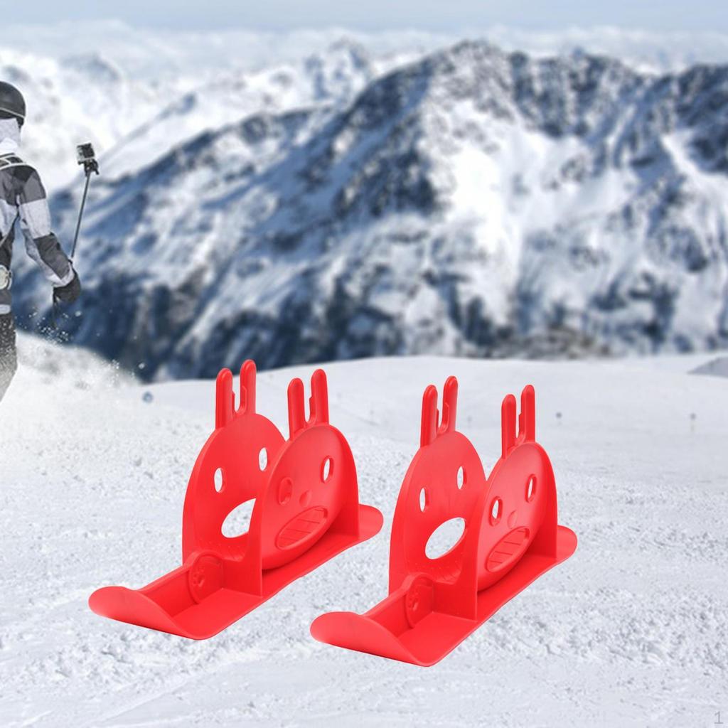 Balance Ski Sled, Outdoor Sled for Vacation, 10/12 Inch Bike, Fun Toy