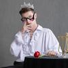 Halloween Horror Red Eye Glasses Props Funny Personality Scary Horror Glasses Party Tricky Eyes Cosplay Prop Glow In The Dark