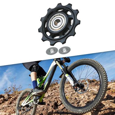 Rear Derailleur Pulley Guide Roller Mountain Road Bikes Spare Parts Sturdy Sealed Bearing