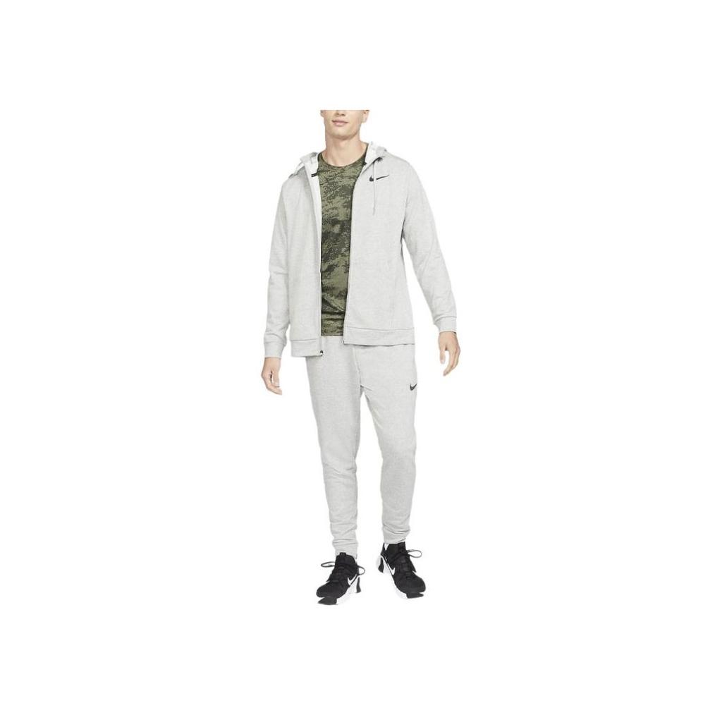 Nike Dry Solid Logo Hoodie Men Hoodies Light-Gray CZ6376-063