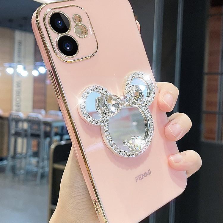 Applicable To Apple 15 Mobile Phone Case 14 Electroplated High-end Mirror IPhone 16 Promax Protective Case 13