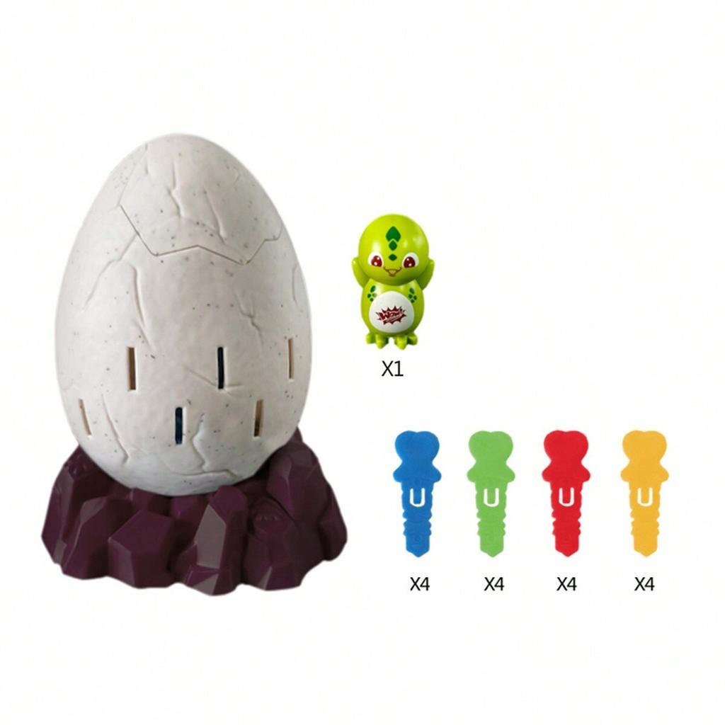 Non-Toxic Desktop Games Party Creative Prank Toys Four Pirate Bucket Dinosaur Chicken Duck Penguin Egg Toys