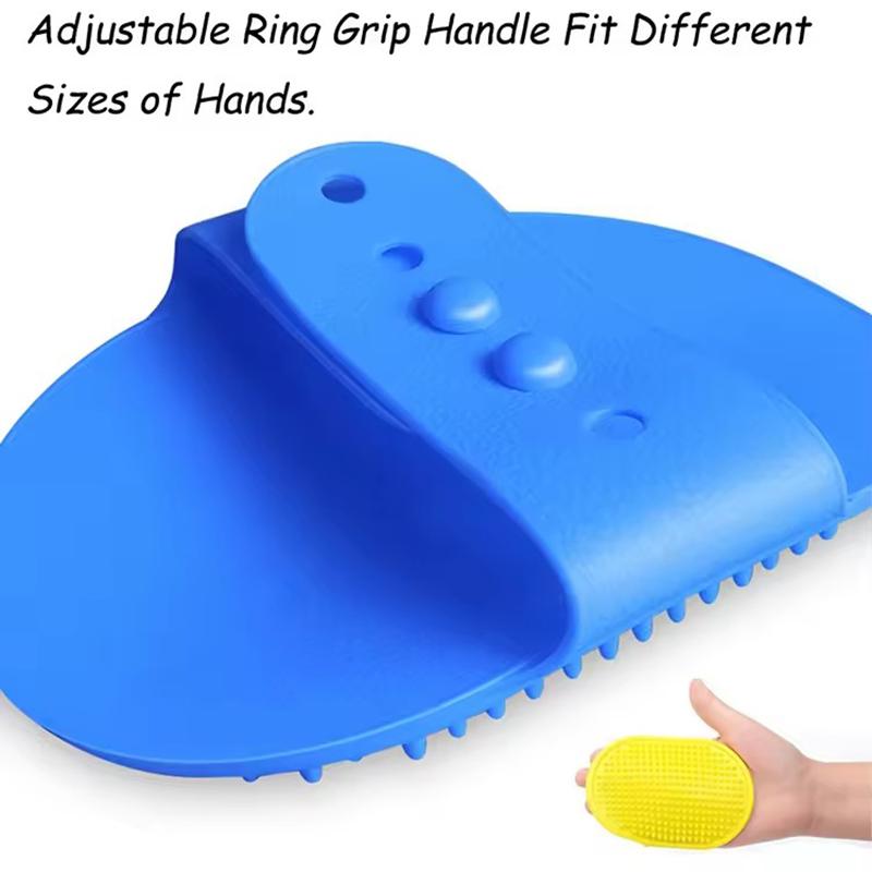 1PC Soft Rubber Dog Brush Comb Cat Bath Brush Rubber Glove Hair Fur Grooming Massage Brush For Dog Cats Pet Bath Supplies