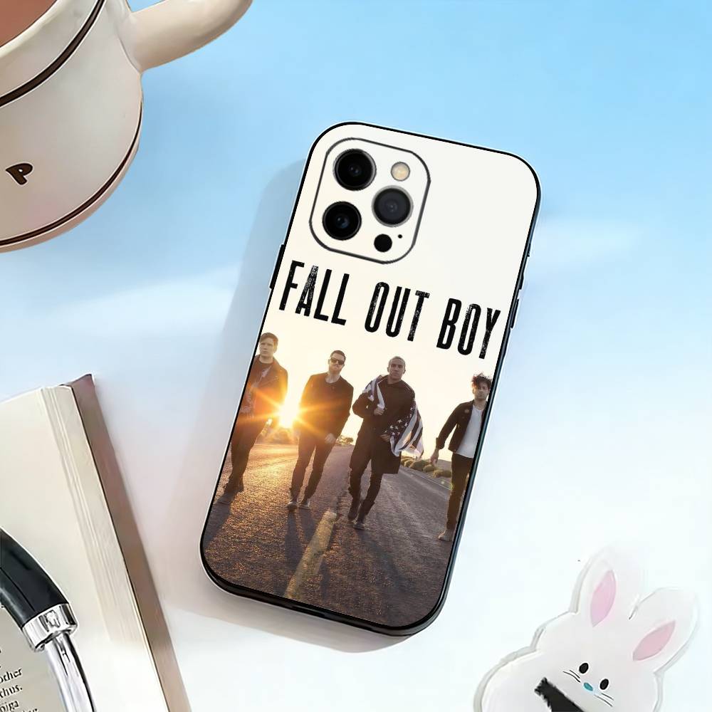 Boy-Fall Out Boy  Phone Case For iPhone 17, 16,15,14,13,12,11 Plus,Pro Max, Others Soft Black Cover