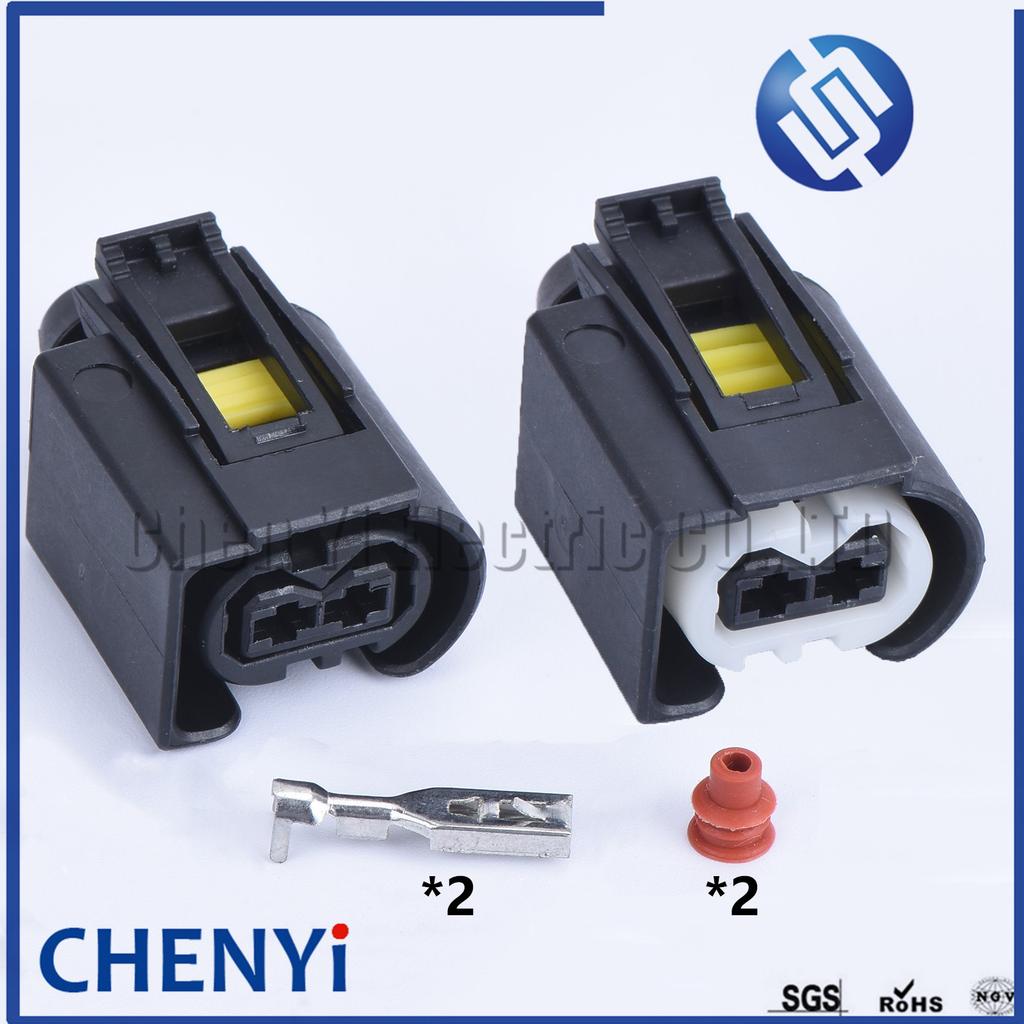 2 Pin Female Automotive Ignition Coil Waterproof Wire Connector Auto Harness Damper Plug 9441292 50290937 A1685452928 09441292