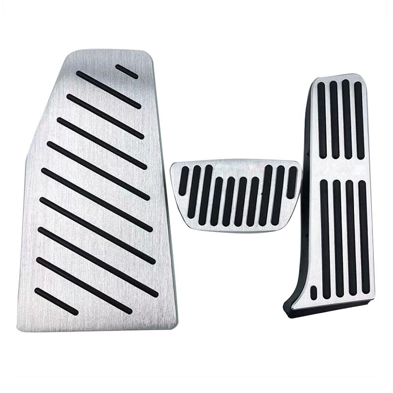 Aluminum Car Foot Rest Pedal Cover Fuel Accelerator Brake Pedals Pad For Toyota Harrier Venza XU80 2020-2022 2023 2024 Hybrid