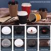 Zhaoran 3-Layer Thickened Disposable Coffee Cups