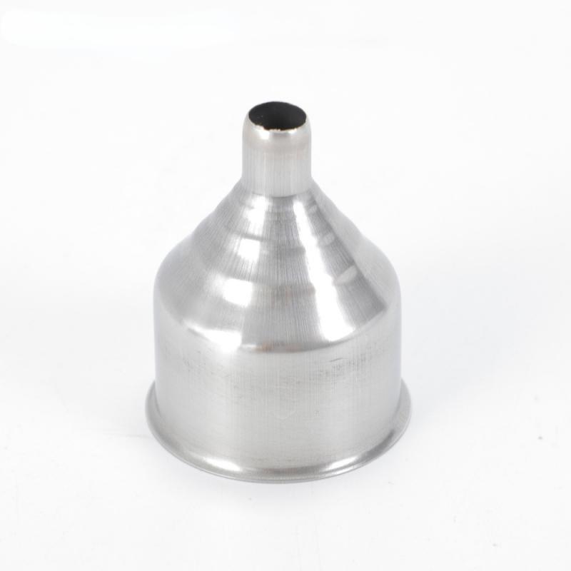 Funnel 2 inch Stainless Steel Portable Mini Small Mouth Funnels Bar Wine Flask Universal Long-mouth Funnel Kitchen Accessory