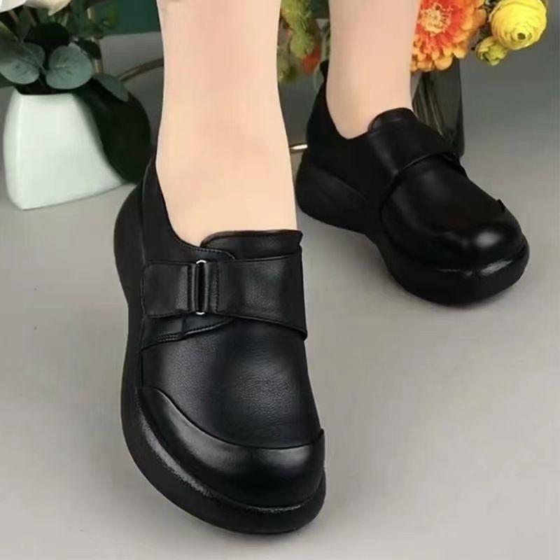 Fashion Fashion Versatile Women Shoes Spring New Round Flat Shoe Anti Slip Women's Casual Shoes Soft Soled Women Loafers Chaussuresfemme
