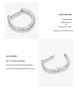 F6 Titanium Alloy Women's Earrings - Medical Implant Grade D-Shaped Hoops & Studs for Earlobe Training & Cartilage.