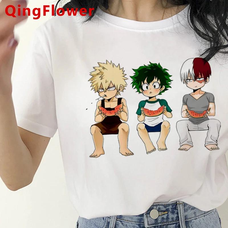 My Hero Academia Bakugou Boku No Hero Academia T-shirt Unisex  White T Shirt 2021 Graphic Tees Unisex Tshirt Kawaii