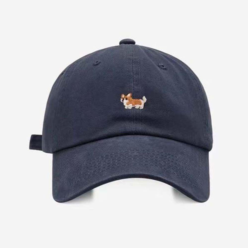 Cotton Women Baseball Hat Breathable Embroidered Peaked Cap Adjustable Men Sunshade Hat  Spring