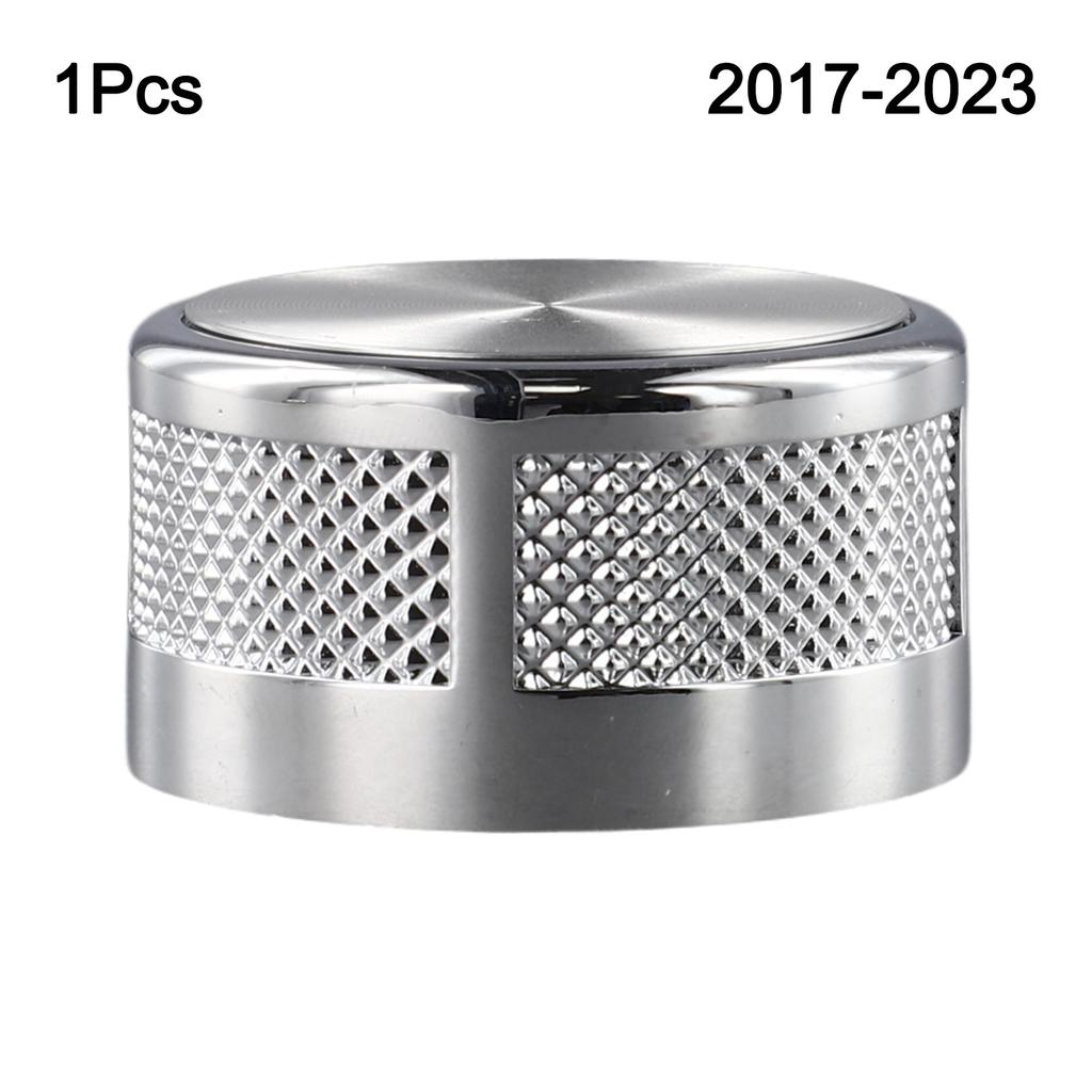 1x Chrome Rotary Gear Shift Selector Knob P Knob Upgrade For Range Rover For L405 2017-2025 Replacement Car Part