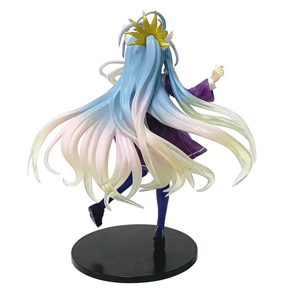 18CM Anime NGNL No Game No Life White "Figure Anime PVC Anime Action Figures Model Collection Ornament Anime Model Toy Gift