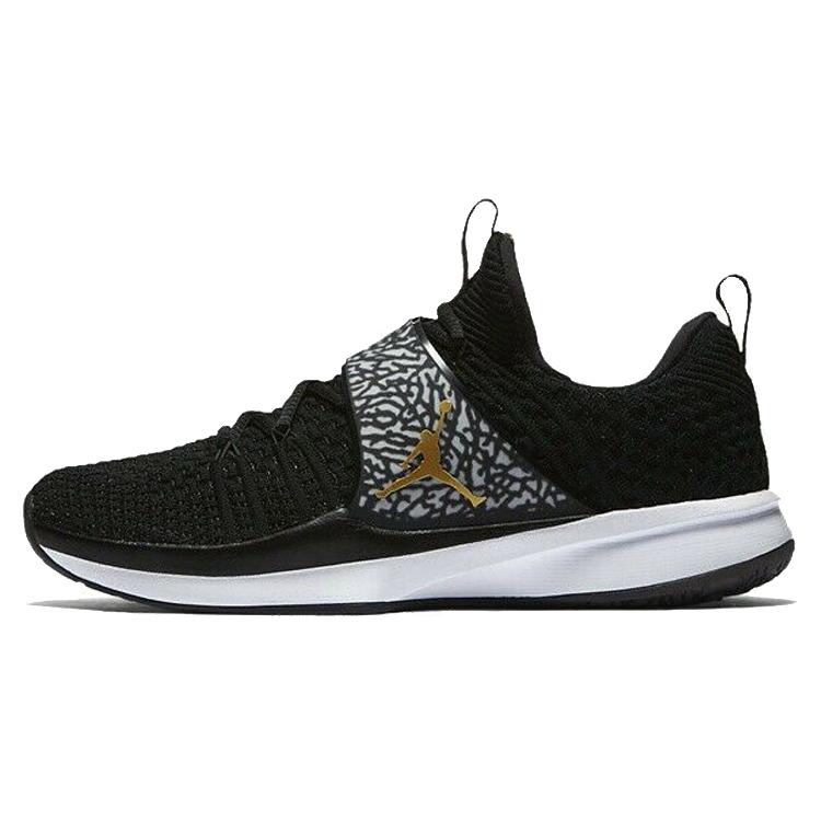 Jordan Trainer 2 Flyknit Melns Metālisks