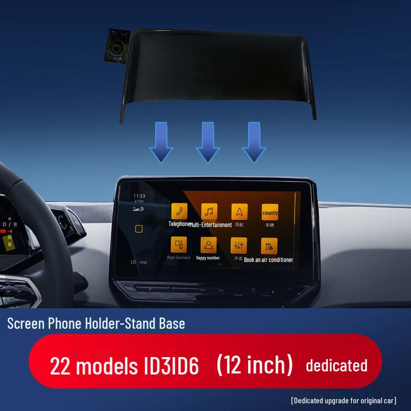 Volkswagen Compatible Screen Style Phone Holder for Teramont, Vilor, Tayron, Bora, and Lavida Models