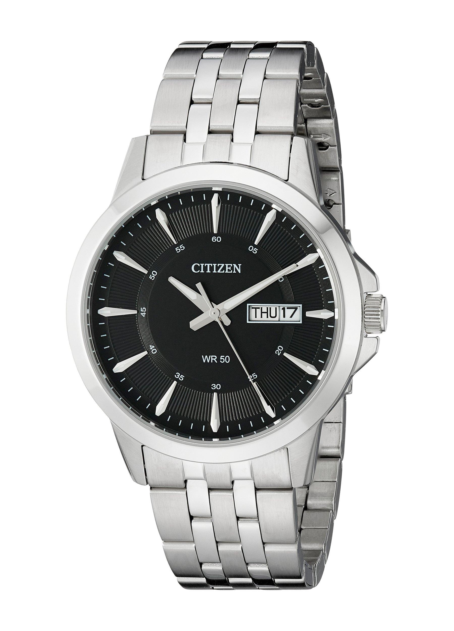 Citizen Gents Silver Stainless Steel Watch BF2011-51E