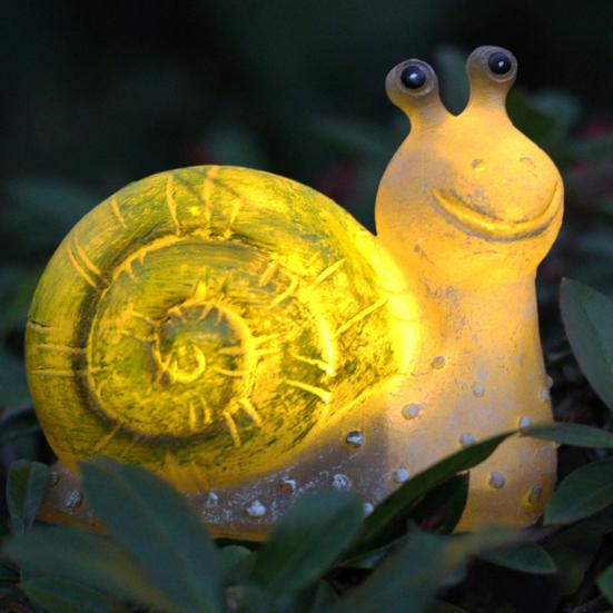 Harz Solar Tierleuchte für Garten Wasserdichte Cartoon-Statue für Hof Terrasse Niedliche Dekorative Lampe für Außenlandschaft