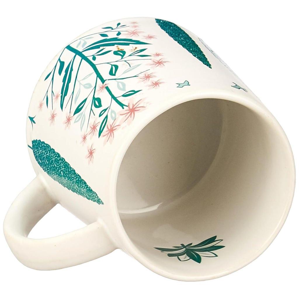 Ceramic Coffee Mug Set | Set of 2 | 350 Ml | Green