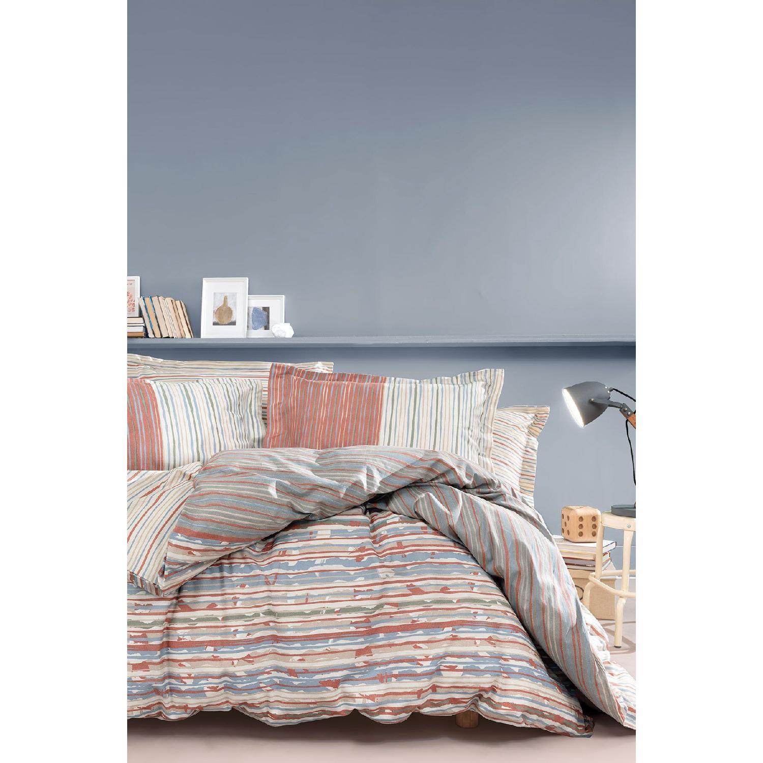 

Yoan Single Ranforce Duvet Cover Set - Sage зелёный