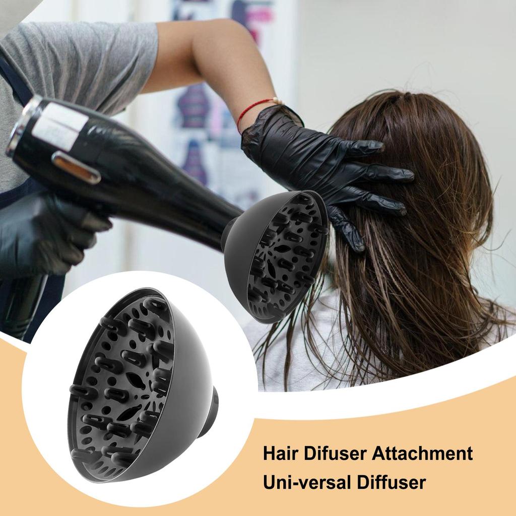 Curly Hair Diffuser Portable Hair Diffuser Beauty Care Supplies for Summer Morning Vacation Spa Travel Night Day Heat Drying