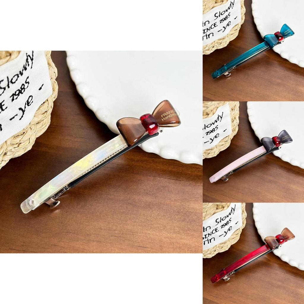 Trendsetting Korean Style Butterfly Bow Hair Clip Ideal For Commuting And Casual Wear