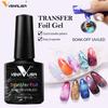 Nail Art Transfer Foil Gel 7.3ml Soak Off UV/LED Easy Apply Manicure Enamel Gel Polish