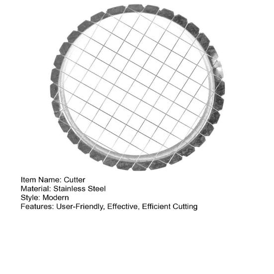 Egg Cubes Round Grid Cutter Slicer String Cutter Chopper Device for Fast Meal Prep Stainless Steel Kitchen Tool for Chopping Mushrooms Vegetables