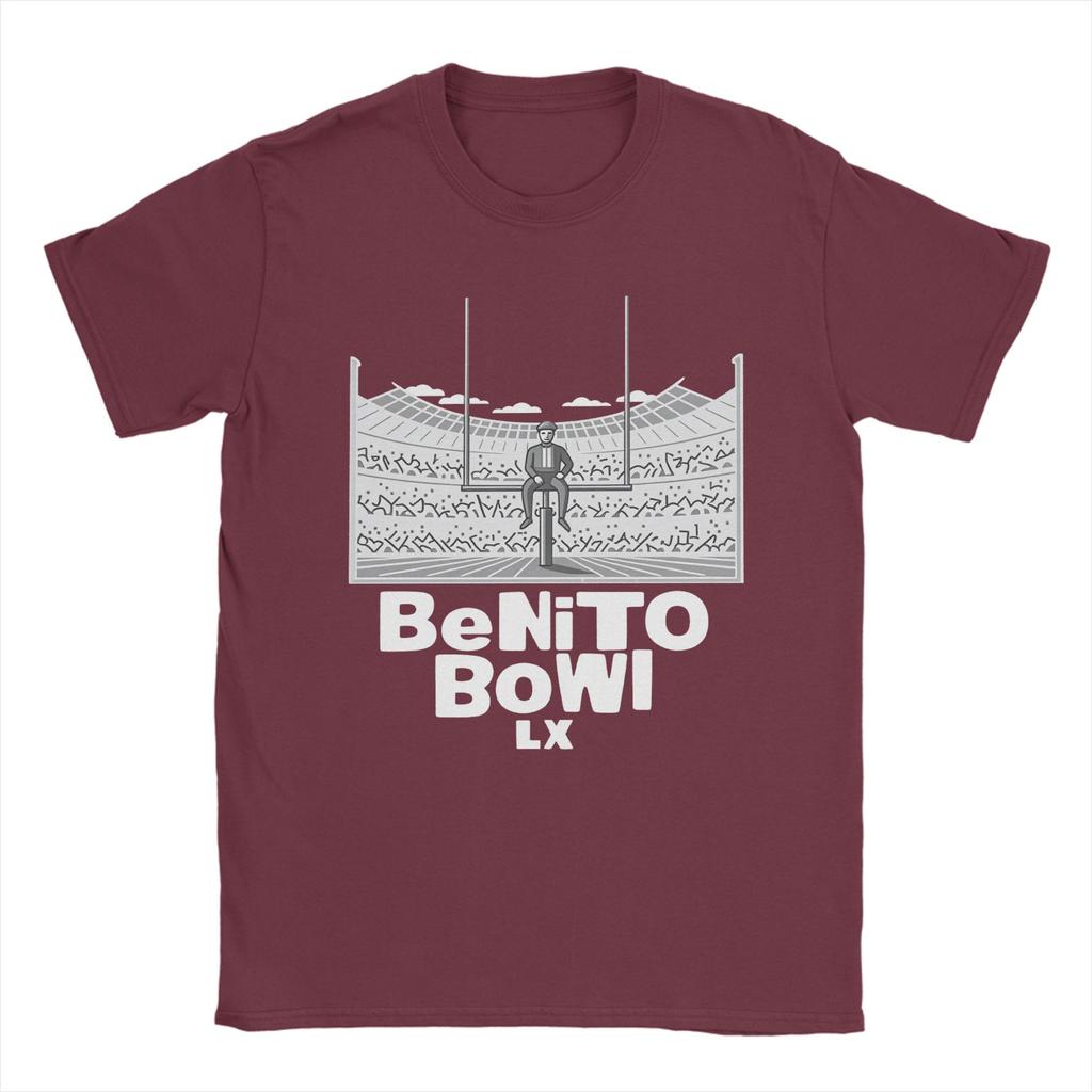 Bad Bunny Puerto Rican Flag Benito Bowl Unisex T Shirt Humorous Tees Short Sleeve Round Collar TShirt Cotton Printed Clothing