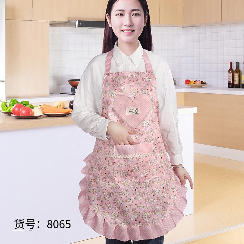 Home Apron, Pocket Apron, Breathable Cooking, Waist Cinching Workwear