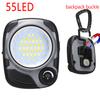 Portable LED Spotlight Lantern With Hook Outdoor Camping Fishing Flashlight Emergency Rechargeable Magnetic Work Car Repair Lamp