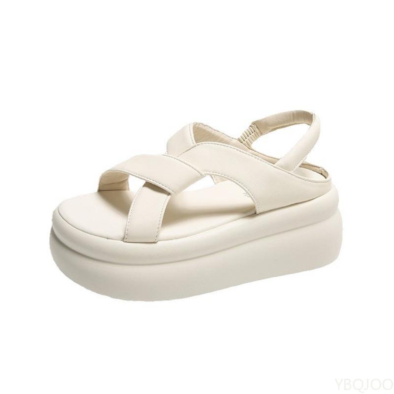 Fashion Summer Women's Outdoor Flat Shoes Are Simple Fashionable Casual Thick Soled Versatile Suitable for Women's Outdoor Sandals