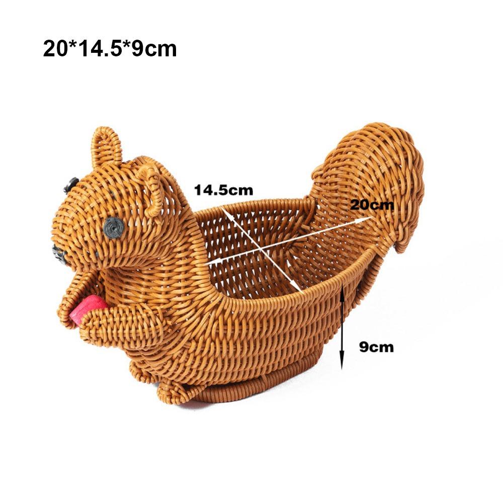 Multistyles Storage Rattan Woven Tea Tray  Restaurant Serving Tabletop Display