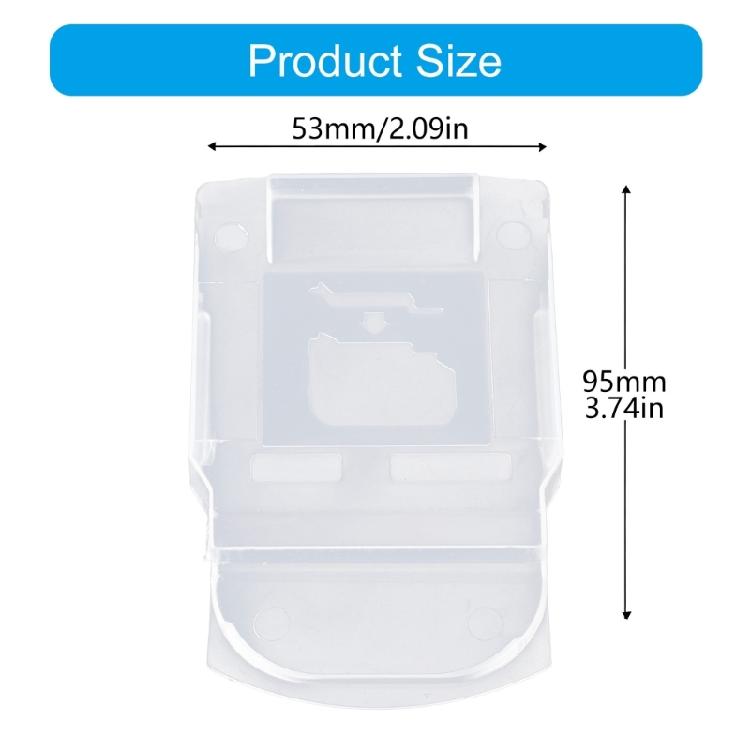 Durability Plastic Guard Protects for BL1830 BL1840 BL1850 BL1860 BL1890 Lithium Batteries From Site Debris Water