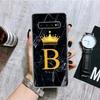 26 Letter Crown Custom A Phone Case For Samsung Galaxy S26 S25 Edge S24 S23 FE S22 Ultra S21 Plus S20 + Fundas Cover Coque Galax