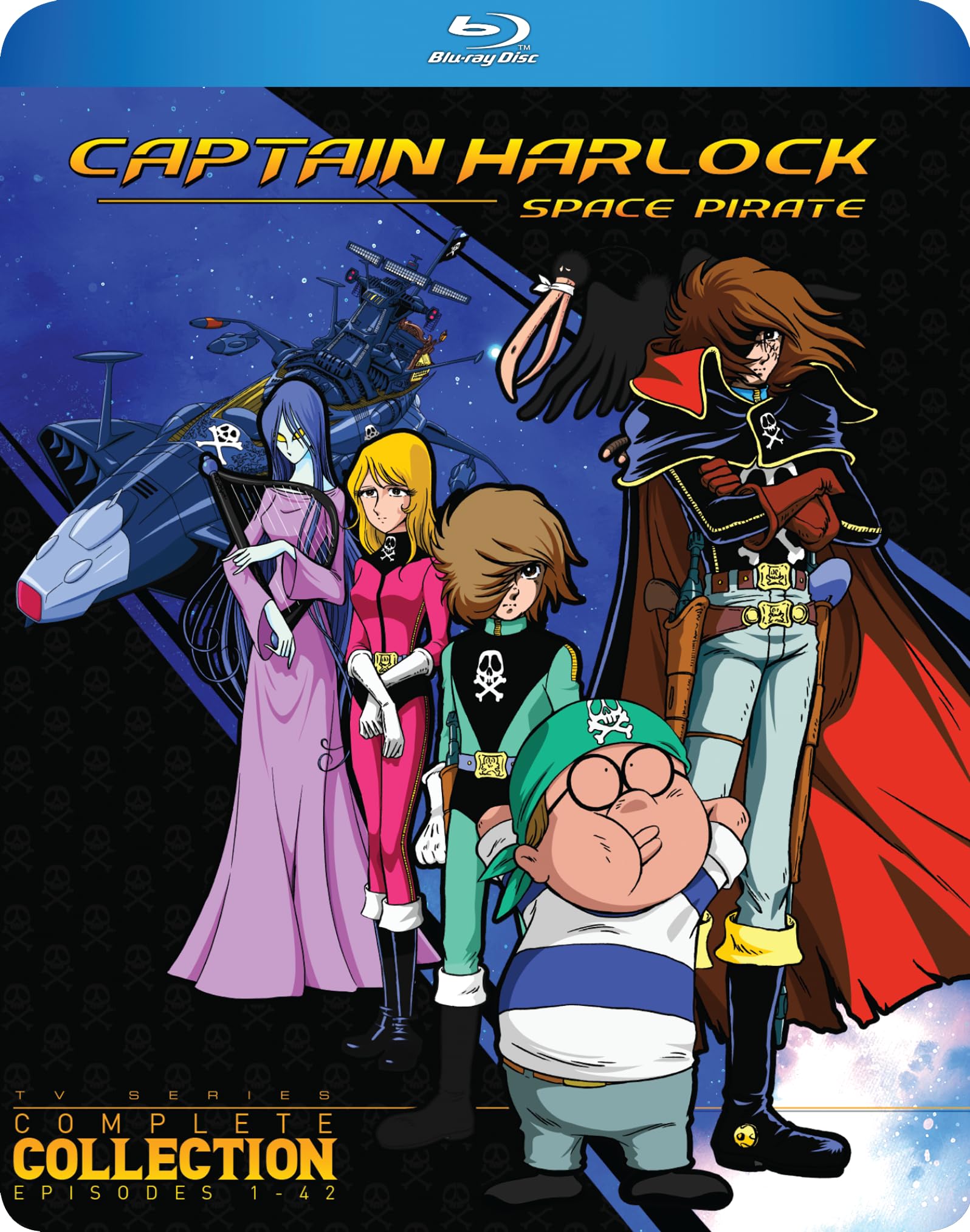 Captain Harlock: Space Pirates Complete TV Series [Blu-ray]