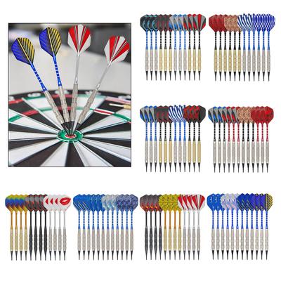 12pcs Darts Dart Set Soft Tip Darts with Extra Tips Shafts Flights for Electronic Dartboards Home Outdoor Indoor Games