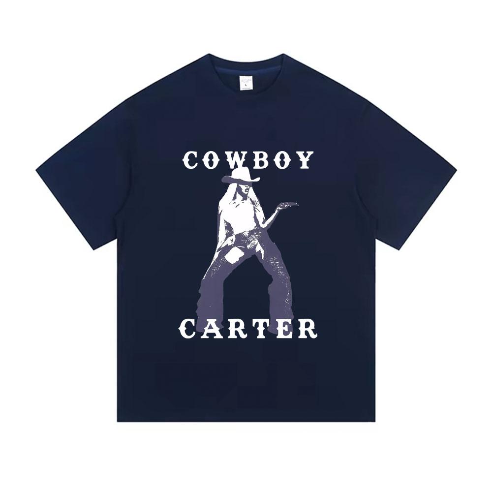 Beyonce Cowboy Carter New Album Graphic Tshirt Male Oversized Soft Cotton T Shirts Men Womens Fashion Pop Music Tshirt Tops