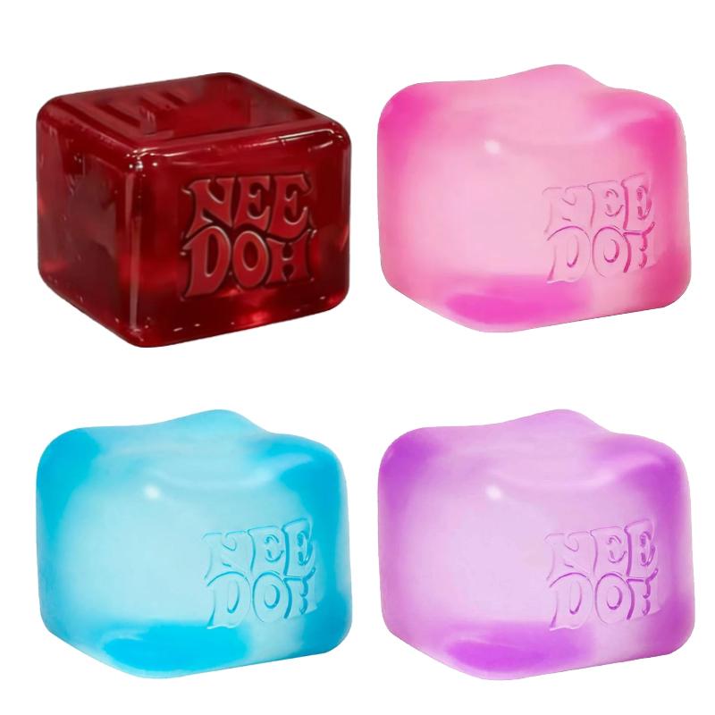 New Nice Cube Sensory Stress Reliever Fidget Tool For Anxiety & Focus Desk Sensory Cube For Adults & Kids
