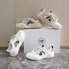 2025 little white shoes children's summer new Korean version ins female students hollow breathable versatile board shoes sports WS002