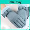 Cozy Winter Warm Thick Soft Cashmere Touch Screen Gloves For Fashionable Women Ladies