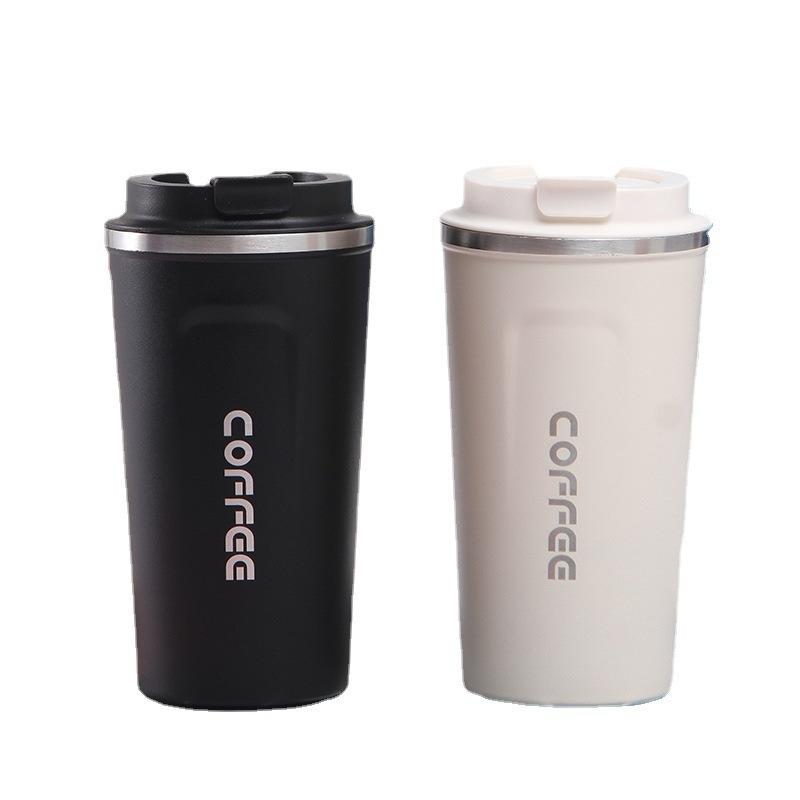 Stainless Steel Coffee Thermal Mug 510ML Portable Durable Tumbler Cup for Hot Cold Drinks Car Travel Use