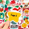 50pcs Holiday Christmas Theme Sticker for Phone Laptop Car Kids Xmas Waterproof Sticker
