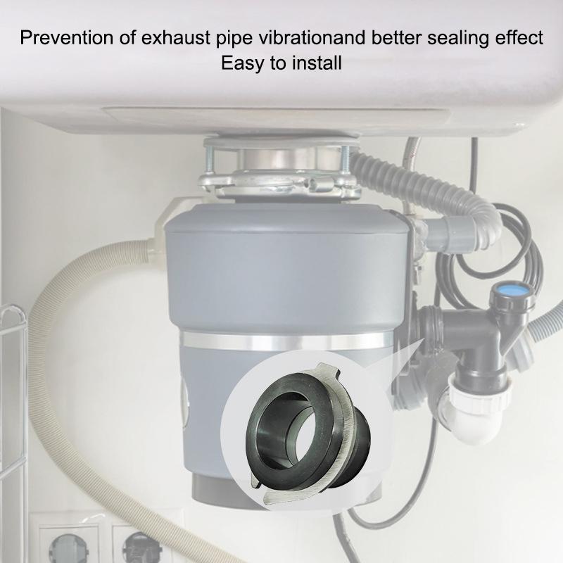Waste Disposal Parts For Insinkerator 75499 Flex Coupler Garbage Disposal Kitchen Water Circulation System Accessories