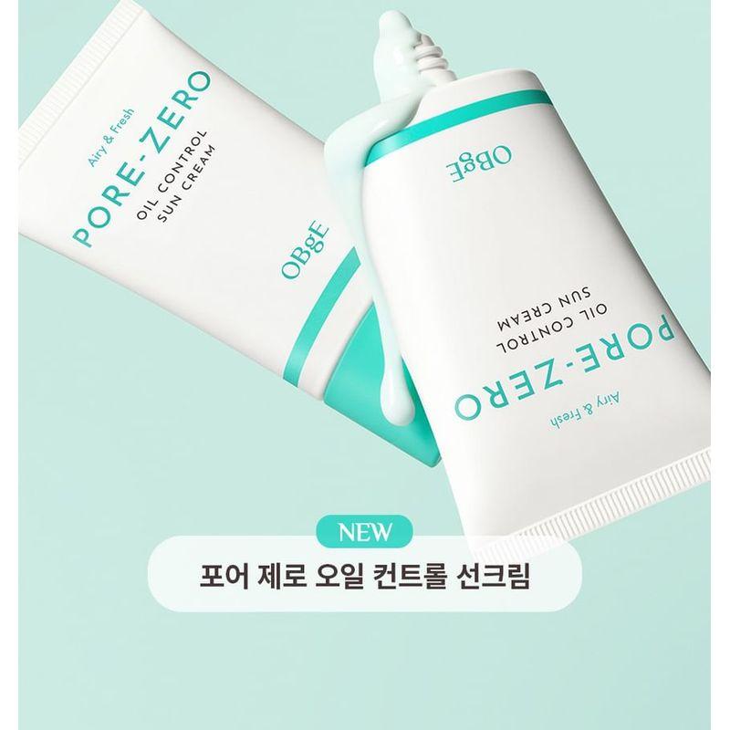 OBgE - Pore Zero Oil Control Sun Cream