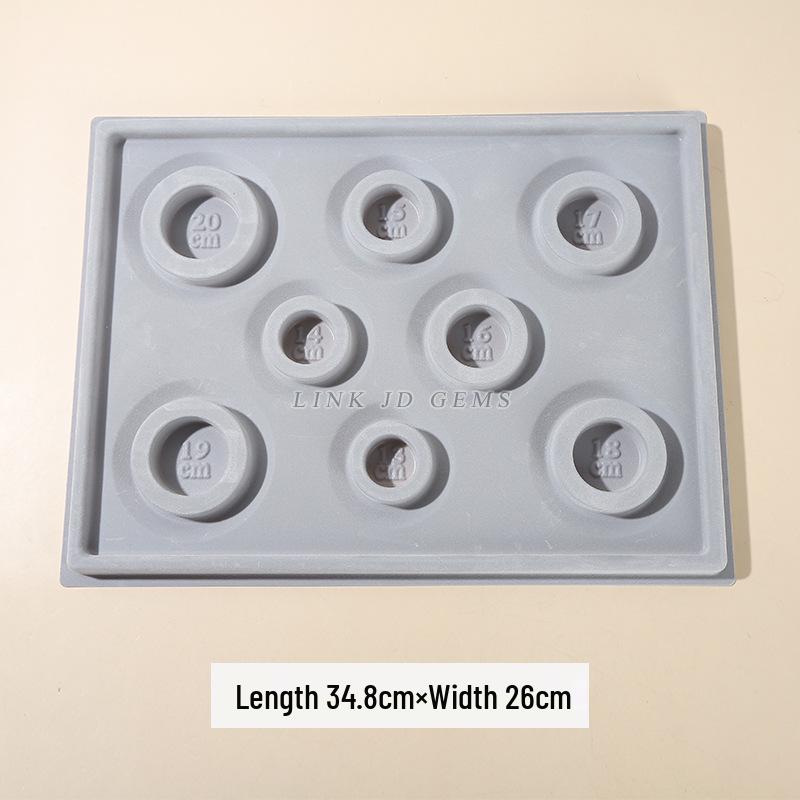 Jingde Bracelet Display Tray for Jewelry and Bangle Accessories